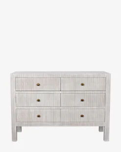Noir Aldea 6 Drawer Dresser