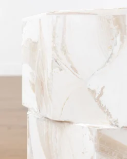 Andrade Side Table -Evergreen Furniture Store AndradeSideTable MFRN2726 IVR OS D2 T