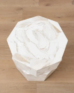 Andrade Side Table -Evergreen Furniture Store AndradeSideTable MFRN2726 IVR OS D3 T