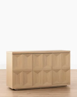 Beacon 3-Door Sideboard -Evergreen Furniture Store BeaconSideboard MFRN2588 NAT OS D1 T