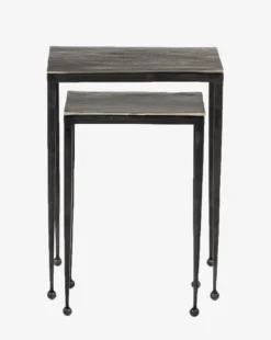 Biddy Nesting End Tables -Evergreen Furniture Store BiddyNestingEndTables MFRN2313 GRY OS D1