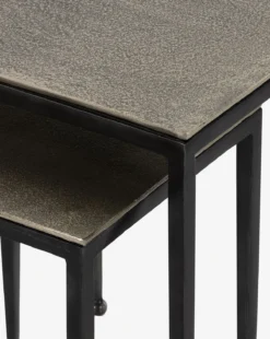 Biddy Nesting End Tables -Evergreen Furniture Store BiddyNestingEndTables MFRN2313 GRY OS D3