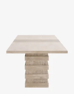 Bowers Dining Table 6 Bowers Dining Table -Evergreen Furniture Store BowersDiningTable MFRN2491 GRY OS D2