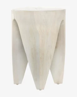 Brena Outdoor End Table -Evergreen Furniture Store BrenaEndTableIvory2