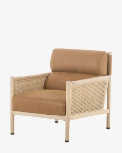 Channing Lounge Chair -Evergreen Furniture Store ChanningLoungeChair MFRN1458 BWN OS D2