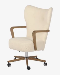Crowley Desk Chair -Evergreen Furniture Store CrowleyDeskkChair MFRN2512 NAT OS D3