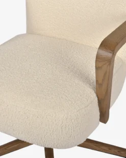 Crowley Desk Chair -Evergreen Furniture Store CrowleyDeskkChair MFRN2512 NAT OS D5