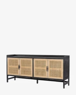 Dahlia Sideboard -Evergreen Furniture Store DahliaSideboard MFRN1250 BLK OS D3