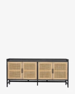 Dahlia Sideboard -Evergreen Furniture Store DahliaSideboard MFRN1250 BLK OS MAIN