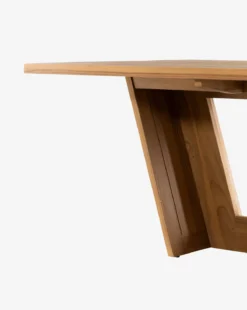 Darren Dining Table -Evergreen Furniture Store DarrenDiningTable MFRN2169 NAT OS D4