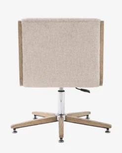 Desirae Desk Chair -Evergreen Furniture Store DesiraeDeskChairFlax4