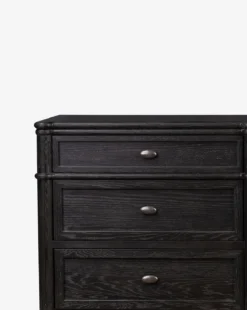 Dixon 9-Drawer Dresser -Evergreen Furniture Store DixonDresser MFRN2739 BLK OS D3 T