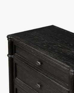 Dixon 9-Drawer Dresser -Evergreen Furniture Store DixonDresser MFRN2739 BLK OS D5 T