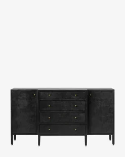 Donnellson Buffet -Evergreen Furniture Store DonnellsonBuffet MFRN2558 BLK OS MAIN