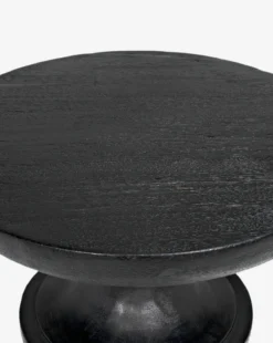 Noir Donnelly Side Table 7 Noir Donnelly Side Table -Evergreen Furniture Store DonnellySideTable MFRN2807 BLK OS D2 T