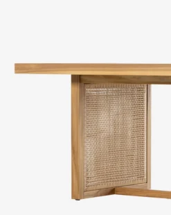 Francisca Outdoor Dining Table -Evergreen Furniture Store FranciscaOutdoorDiningTable MFRN2168 NAT OS D3