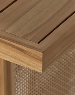 Francisca Outdoor Dining Table -Evergreen Furniture Store FranciscaOutdoorDiningTable MFRN2168 NAT OS D4