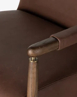 Gaston Lounge Chair -Evergreen Furniture Store GastonLoungeChair MFRN2691 LTH OS D4