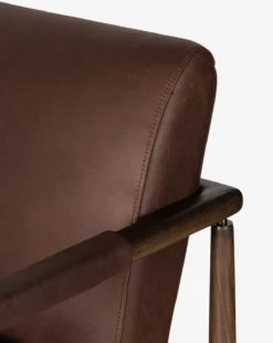 Gaston Lounge Chair -Evergreen Furniture Store GastonLoungeChair MFRN2691 LTH OS D5