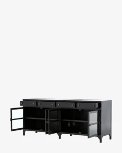 Harry Sideboard -Evergreen Furniture Store HarrySideboard MFRN0593 BLK OS D3