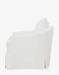 Holden Swivel Chair -Evergreen Furniture Store HoldenSwivelChair MFRN0824 CRM OS D2