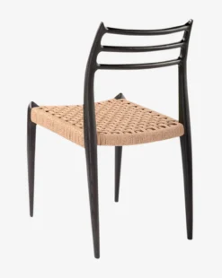 Lamont Dining Chair -Evergreen Furniture Store LamontDiningChair MFRN2644 BWN OS D1