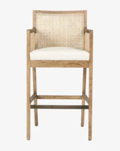 Landon Stool 24 Landon Stool -Evergreen Furniture Store LandonStool MFRN1204 BWN BS MAIN