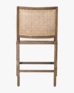 Landon Stool 19 Landon Stool -Evergreen Furniture Store LandonStool MFRN1204 BWN CS D3