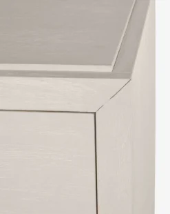 Lilah Dresser -Evergreen Furniture Store LilahDresser MFRN2200 WHT OS D7