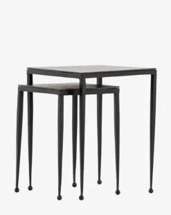 Biddy Nesting End Tables -Evergreen Furniture Store MFRN2313 BLK OS D1