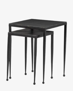 Biddy Nesting End Tables -Evergreen Furniture Store MFRN2313 BLK OS D2