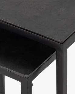 Biddy Nesting End Tables -Evergreen Furniture Store MFRN2313 BLK OS D4