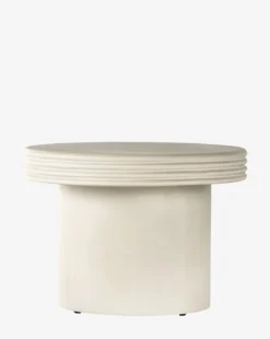 Riah End Table -Evergreen Furniture Store MFRN2327 WHT L RiahEndTable D1