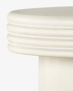 Riah End Table -Evergreen Furniture Store MFRN2327 WHT S RiahEndTable D3