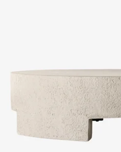 Tiah Outdoor Coffee Table -Evergreen Furniture Store MFRN2335 WHT OS TiahOutdoorCoffeeTable D3