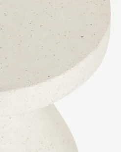 Zadock Outdoor End Table 13 Zadock Outdoor End Table -Evergreen Furniture Store MFRN2338 WHT OS ZadockOutdoorEndTable D1