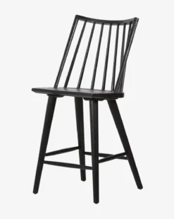 Madison Stool -Evergreen Furniture Store MadisonStool MFRN0493 BLK CS D3 T
