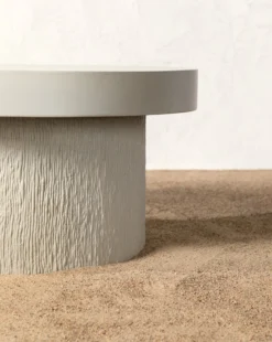 Malcolm Fiberstone Coffee Table -Evergreen Furniture Store MalcolmFiberstoneCoffeeTable MFRN2042 GRY OS D1