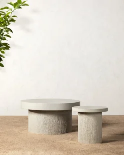 Malcolm Fiberstone Coffee Table -Evergreen Furniture Store MalcolmFiberstoneCollection