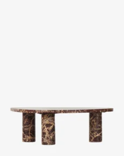 Merlot Marble Coffee Table -Evergreen Furniture Store MerlotMarbleCoffeeTable MFRN2864 RMB L D1 T