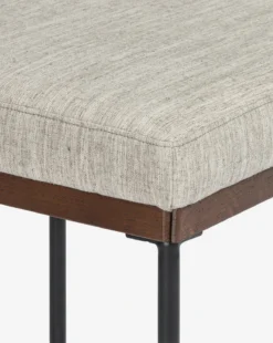 Pascal Stool -Evergreen Furniture Store PascalStool MFRN1206 GRY CS D4