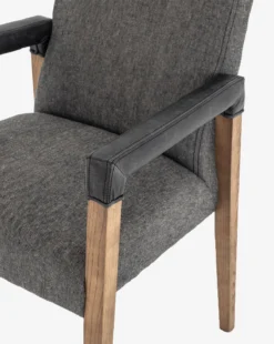 Robby Arm Chair -Evergreen Furniture Store RobbyArmChair MFRN0309 BLK OS D3