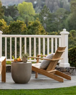 Caine Outdoor Side Table -Evergreen Furniture Store Summer Catalogue 103