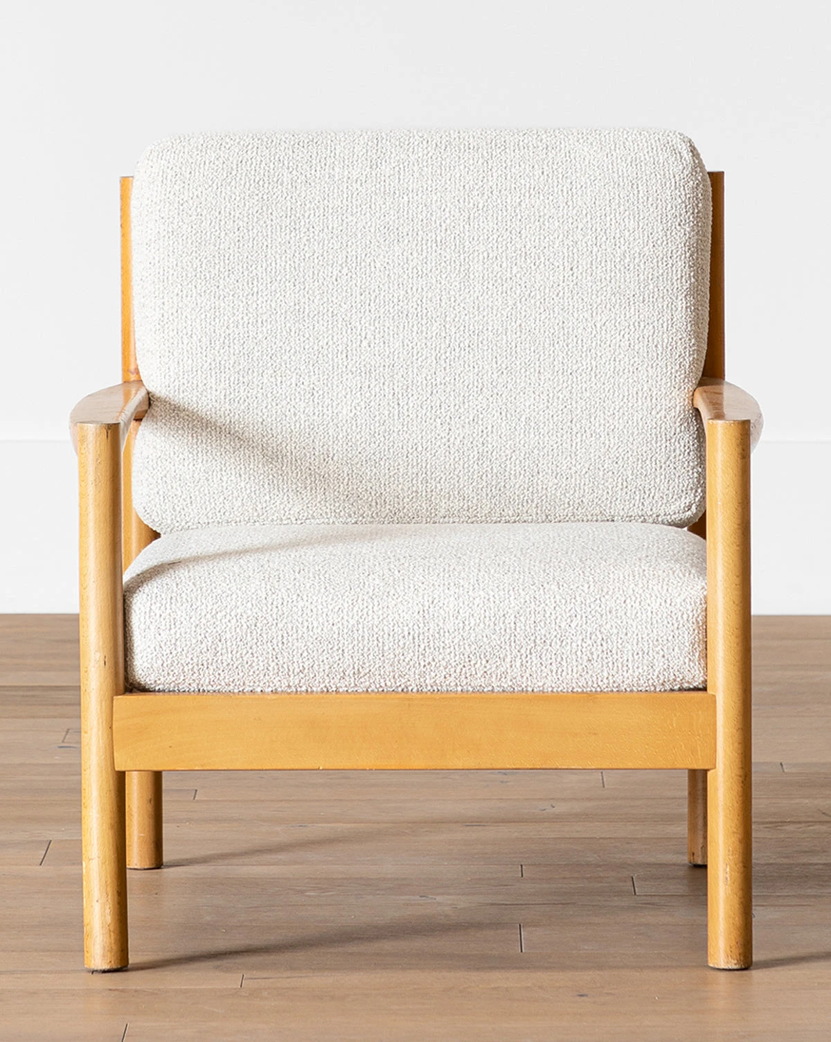 Vintage Boucle Chairs (Set Of 2) 3 Vintage Boucle Chairs (Set Of 2) - Image 3