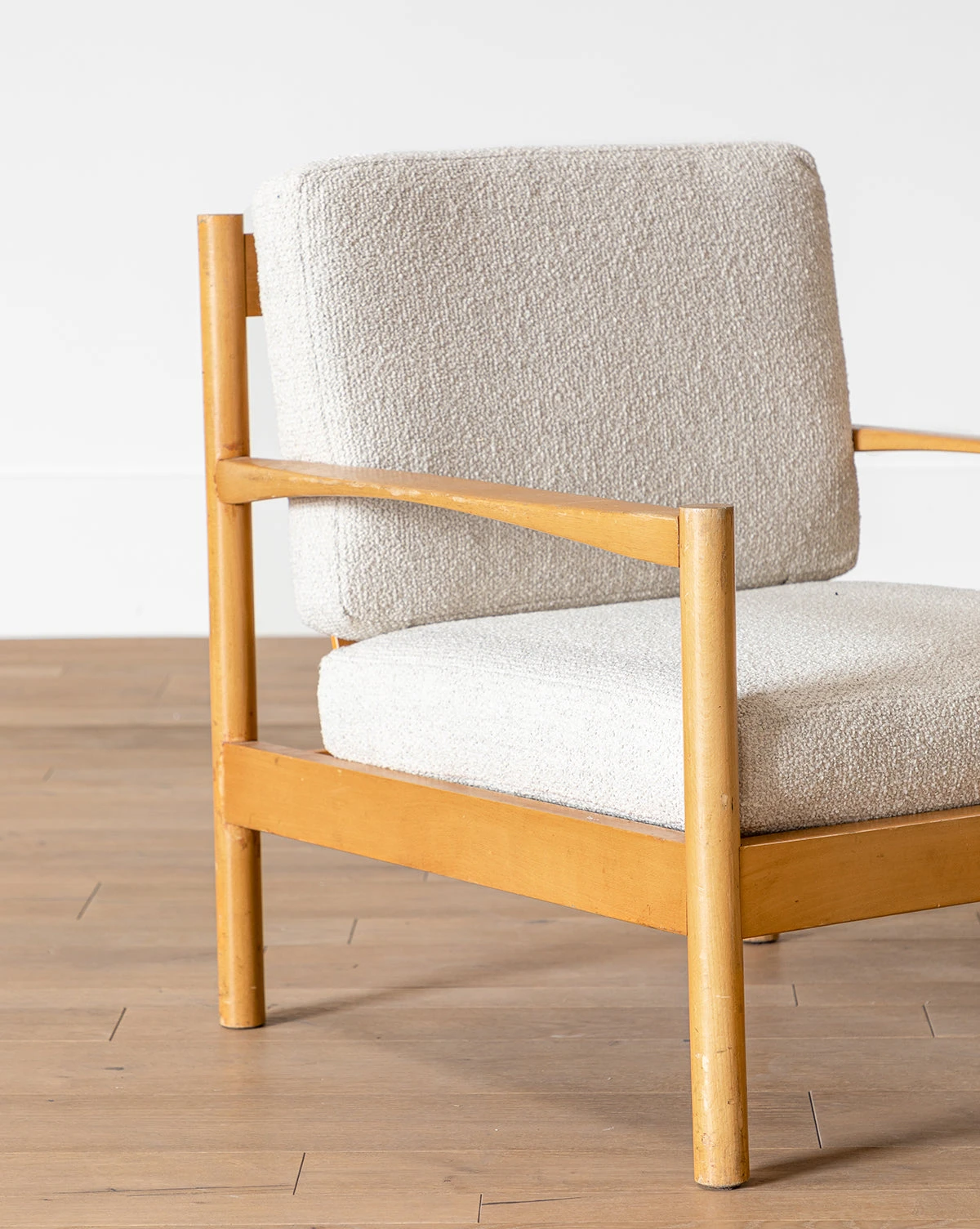 Vintage Boucle Chairs (Set Of 2) 5 Vintage Boucle Chairs (Set Of 2) - Image 5