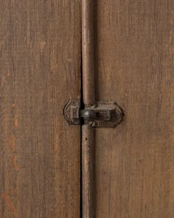 Vintage Wooden Single Door Wardrobe -Evergreen Furniture Store VintageWoodenSingleDoorWardrobe MFRN2464 WDN OS D3