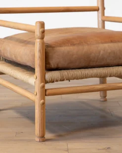 Vintage Woven Lounge Chair -Evergreen Furniture Store VintageWovenLoungeChair 3