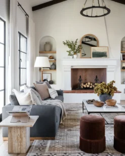 Travertine Side Table 7 Travertine Side Table -Evergreen Furniture Store WinterCatalog118